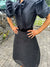 Andtate Chrissy Black Taffeta Top