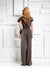 Kevan Jon Didi Drape Jumpsuit