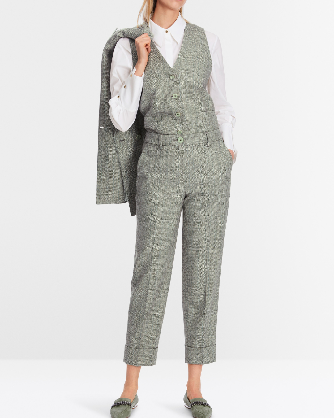 FORDON herringbone trousers