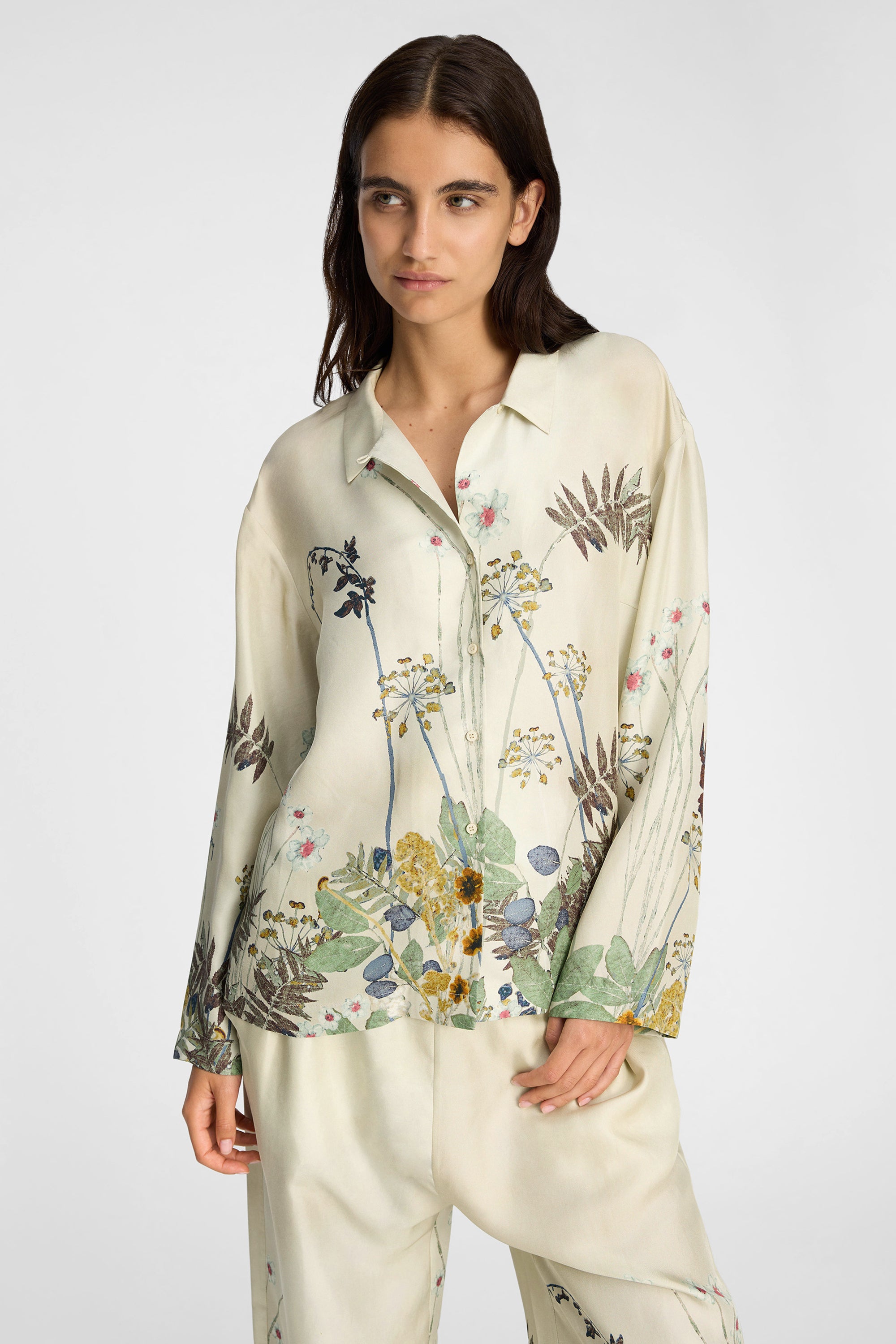 MUNTHE faiza silk shirt