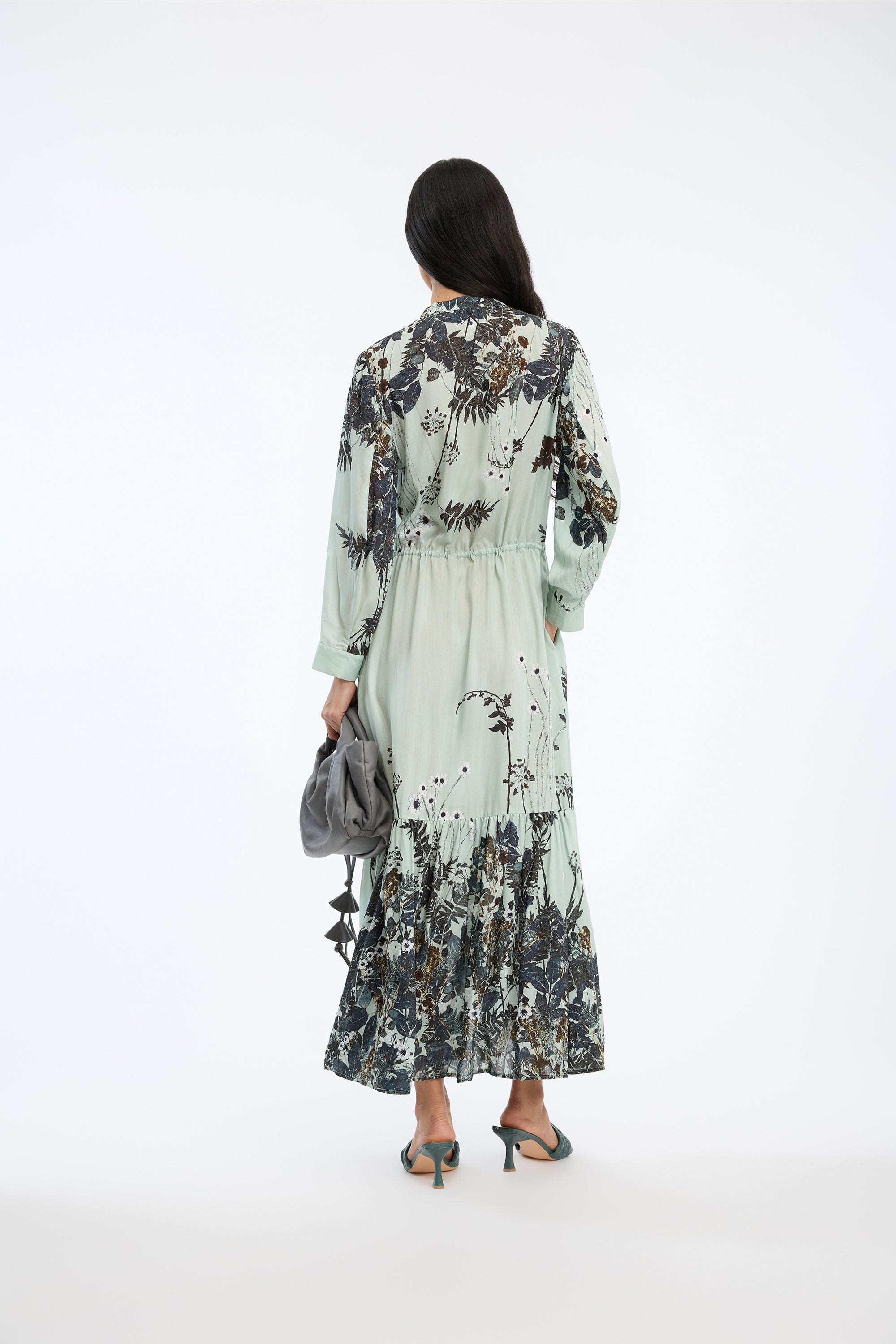 MUNTHE Bernadette mint dress