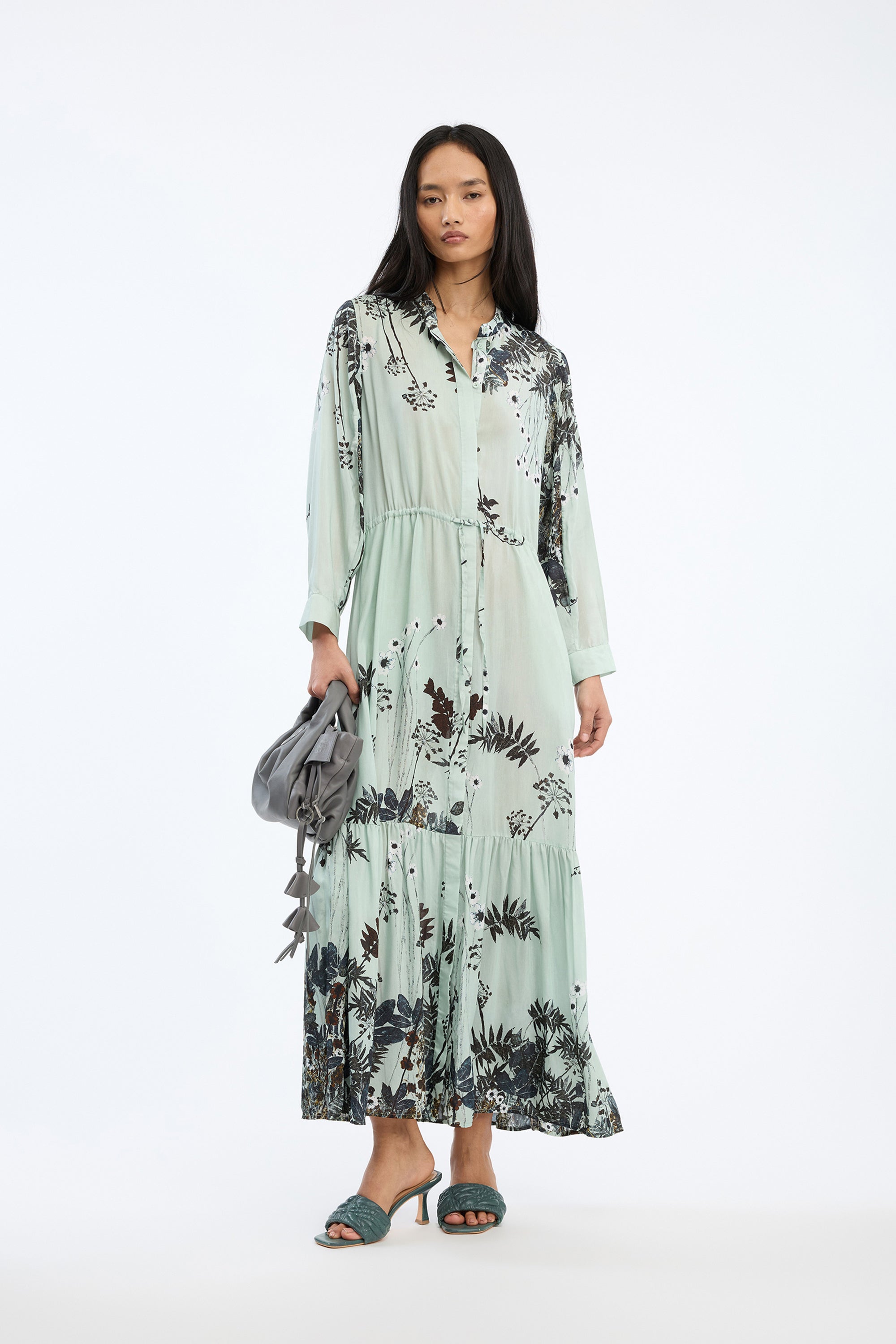 MUNTHE Bernadette mint dress