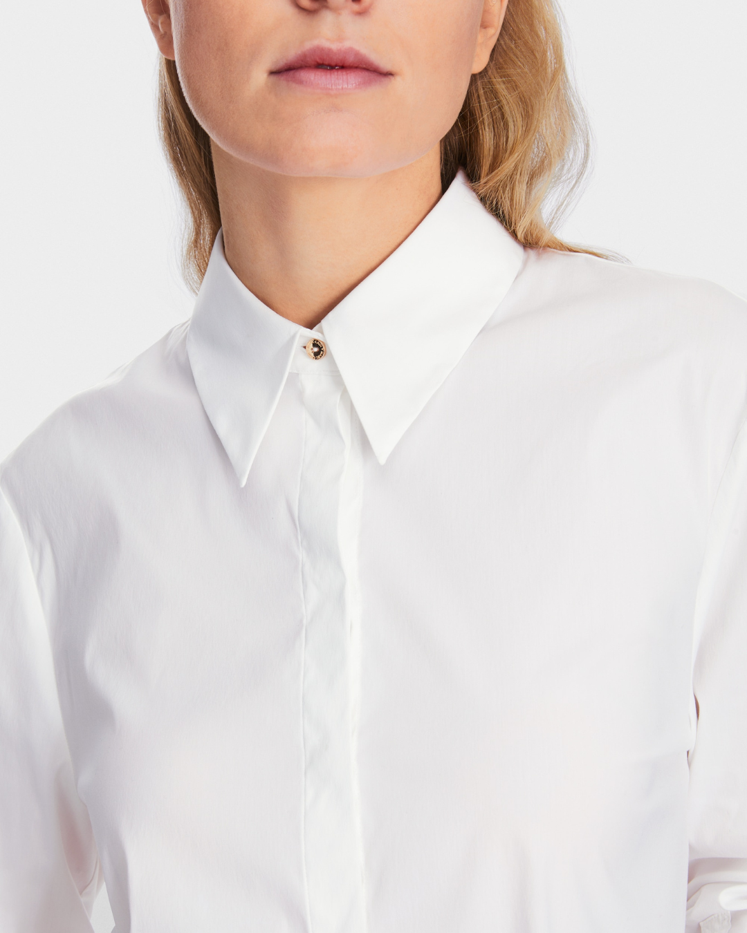 Blouse with Wide Cuff Sleeve