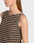 Rethink Together" sleeveless knitted top
