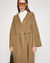Rovo - Long beige wool coat