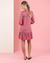 Juliette – Print Smock Dress – Pink