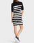 Dress with block stripe "Rethink Together"