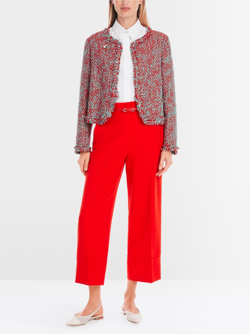 MarcCain Bolero in melé - 100% cotton