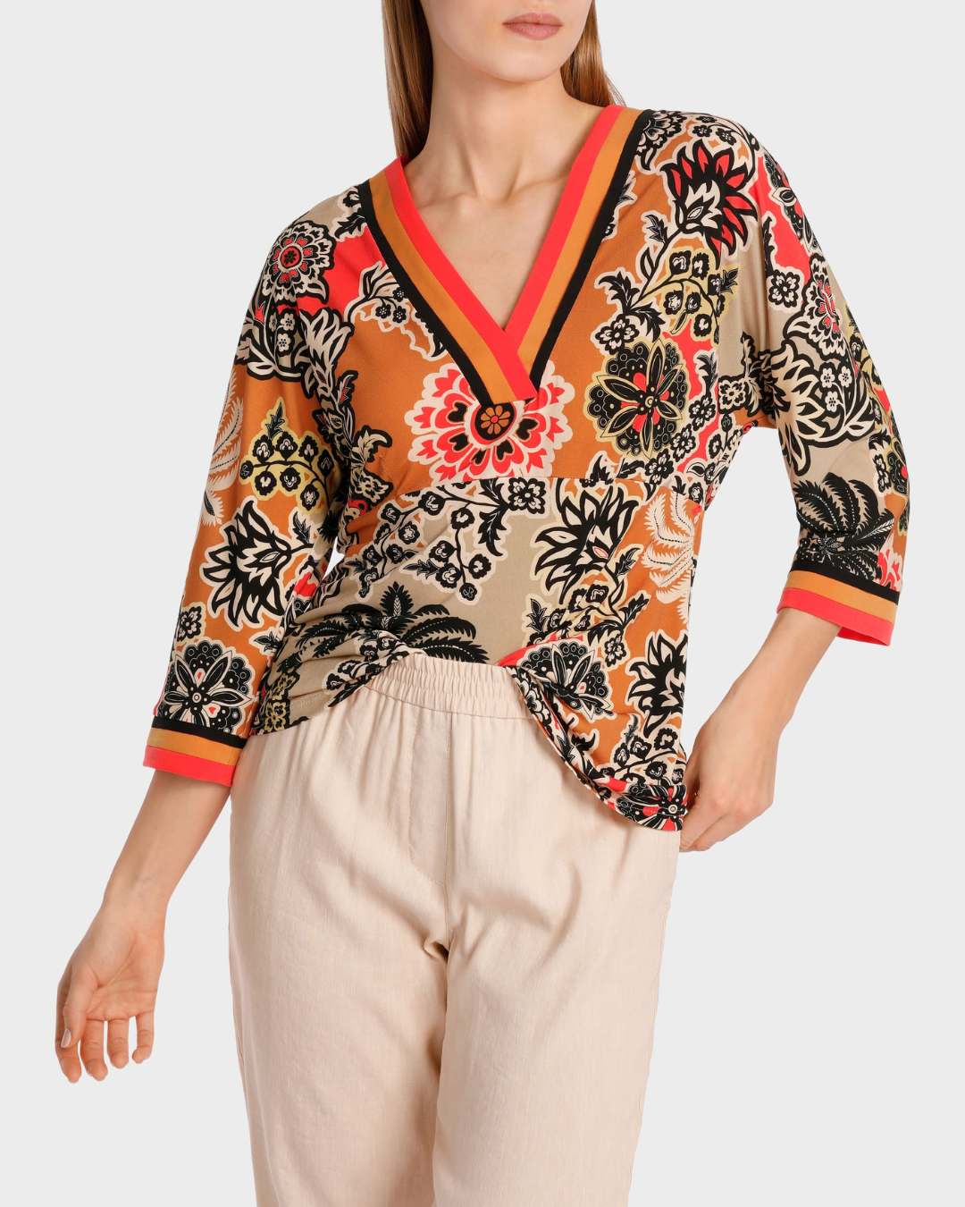 Kimono Blouse In A-line