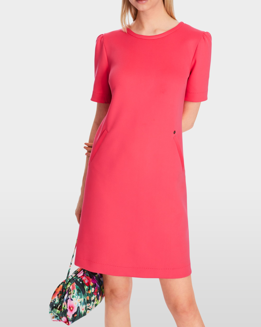 Relaxed Scuba Jersey Dress