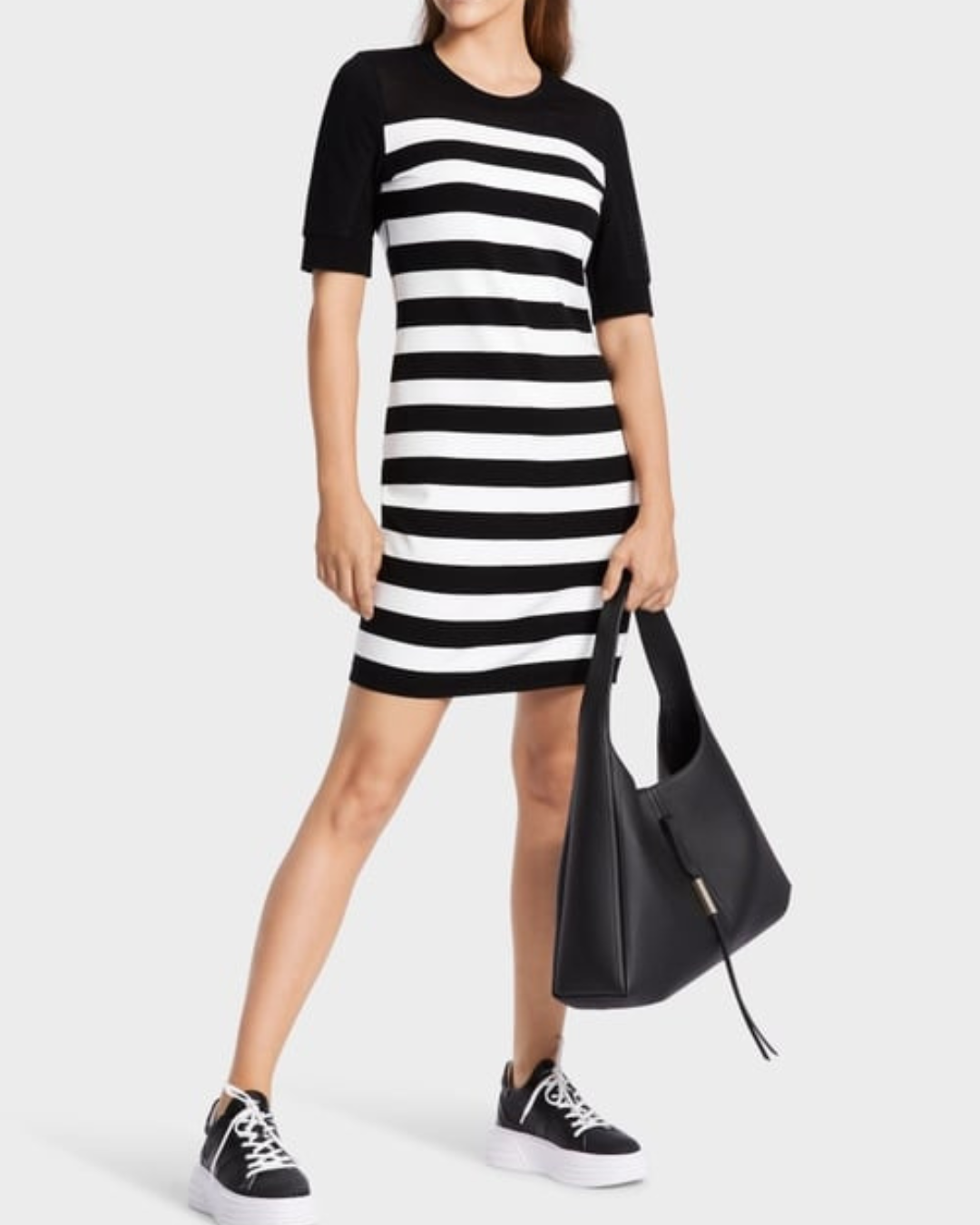 Dress with block stripe &quot;Rethink Together&quot;