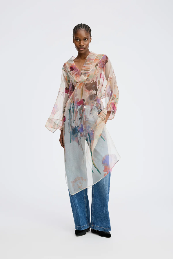 MUNTHE PRIVET SILK DRESS