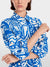 MarcCain Shirt dress with painting print