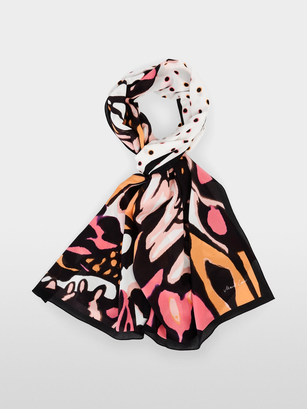 MarcCain Silk Scarf in Butterfly Design