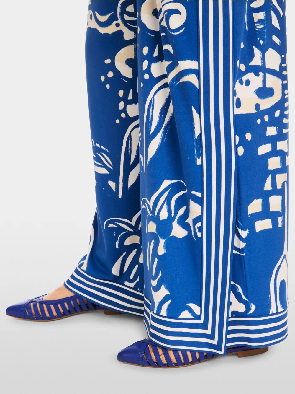 MarcCain SUMMER PANT - GENTIAN (BLUE)