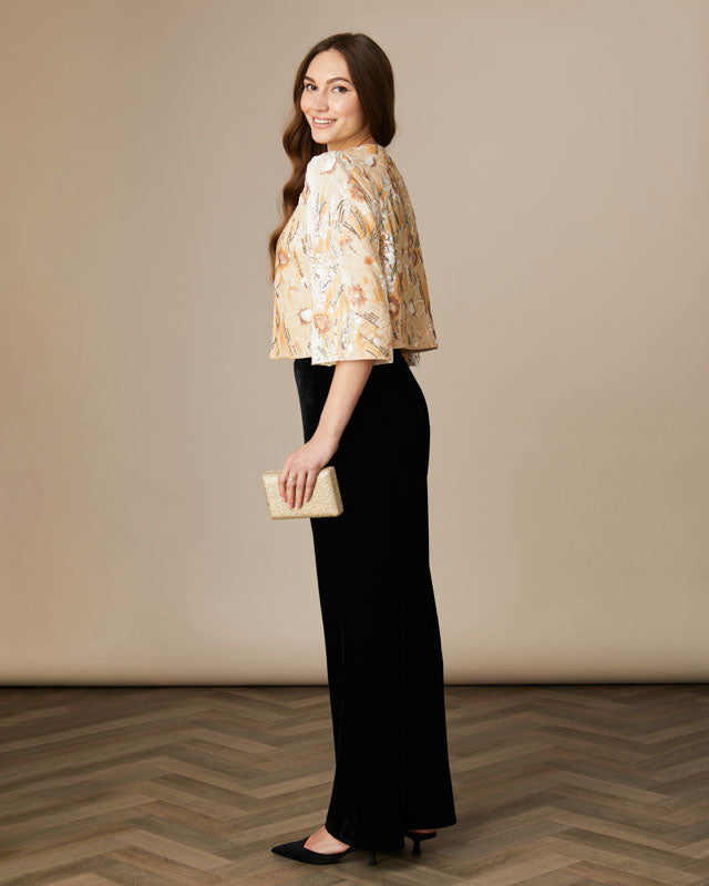 Fee G Athena- beaded short jacket