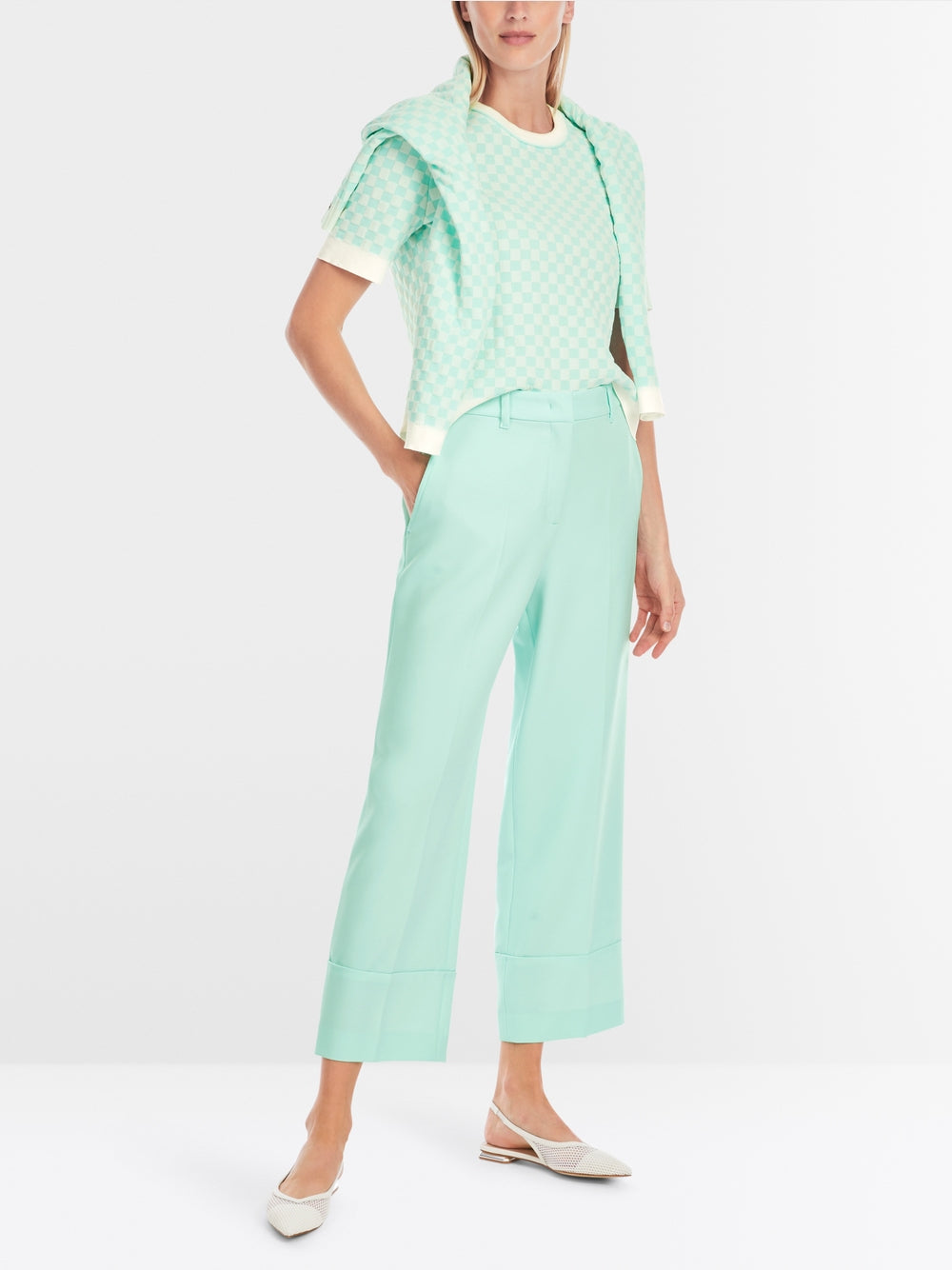 MarcCain WUKARI high waist trousers