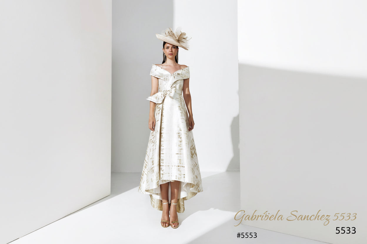 green emerald velvet dress 5553-Gabriela Sanchez