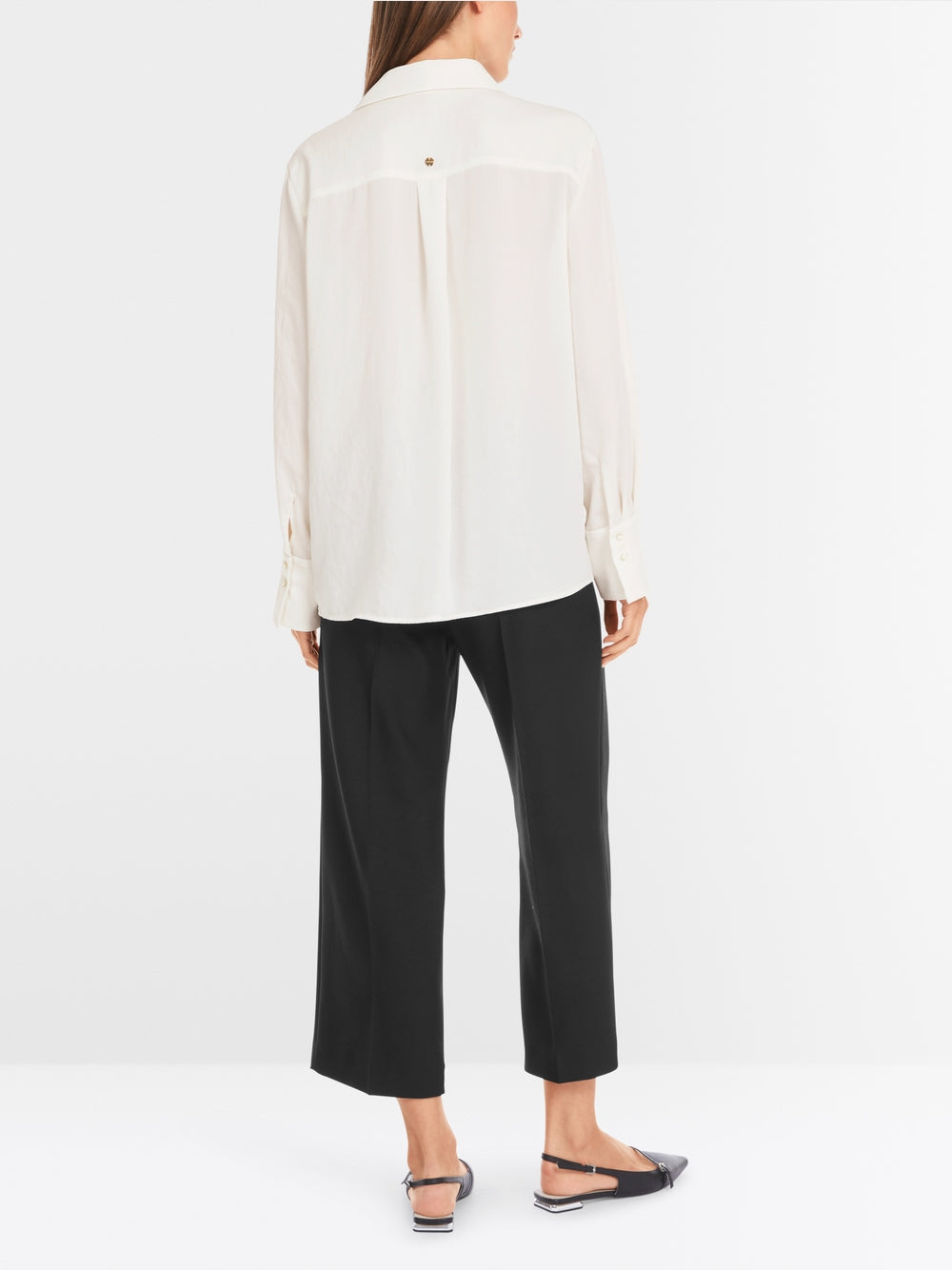 MarcCain Rethink Together Blouse with Pleats