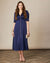 Fee G Evelyn-long dress with buttons