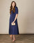 Fee G Evelyn-long dress with buttons