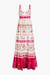 Saloni Shell Mosaic Linen Dress