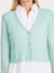 MarcCain 100% cotton unicolour V-neck cardigan