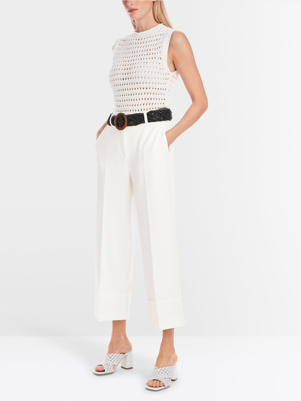 MarcCain WUKARI high waist trousers