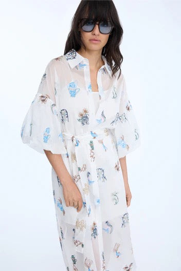 MUNTHE NALMETTO SHIRT DRESS