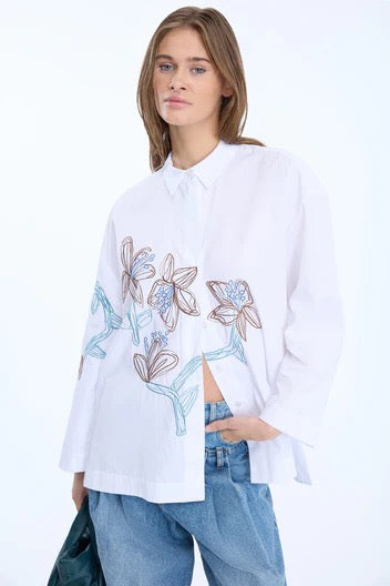 MUNTHE NICOLETTE WHITE SHIRT