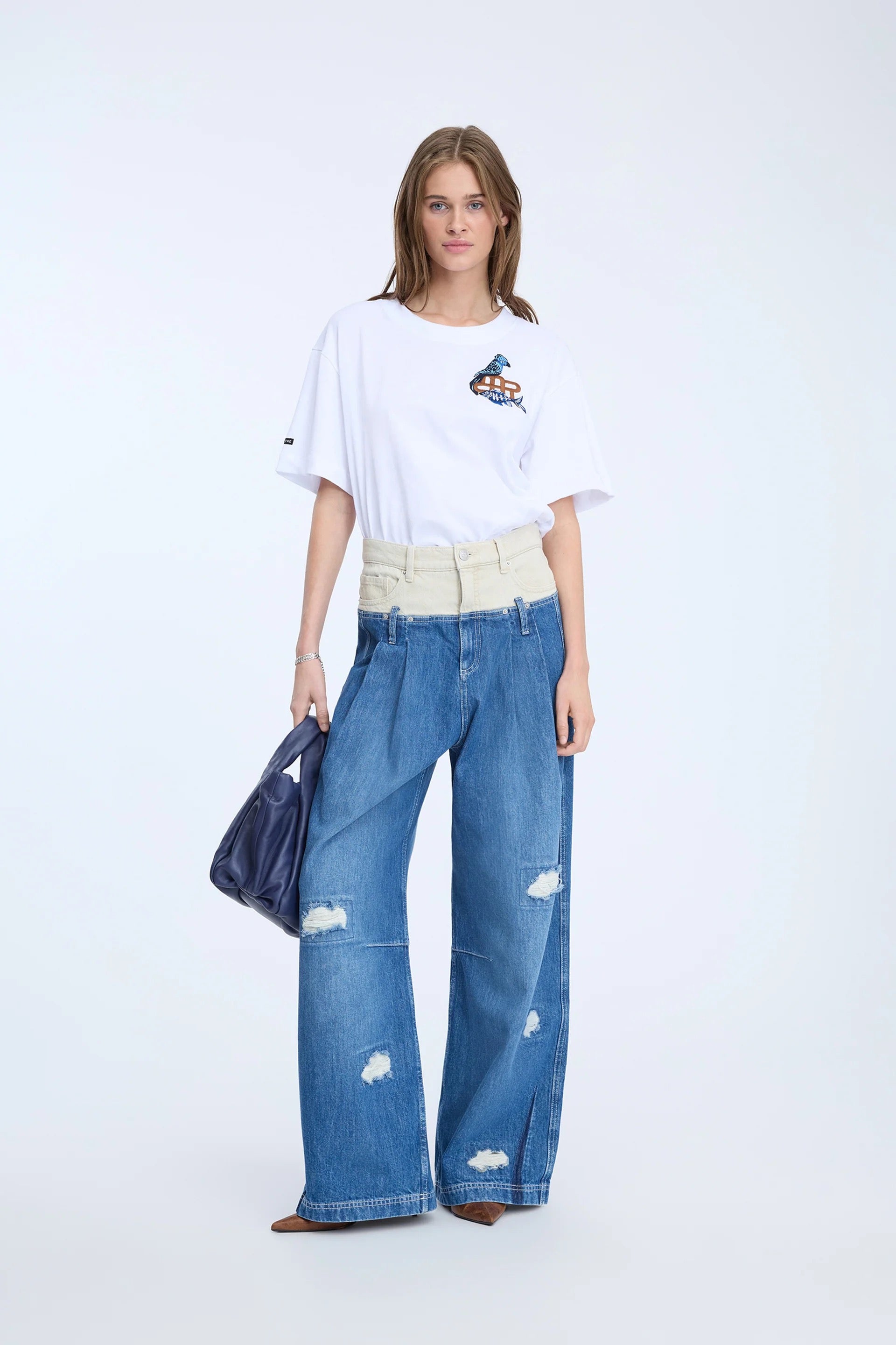 MUNTHE NURI WHITE TEE