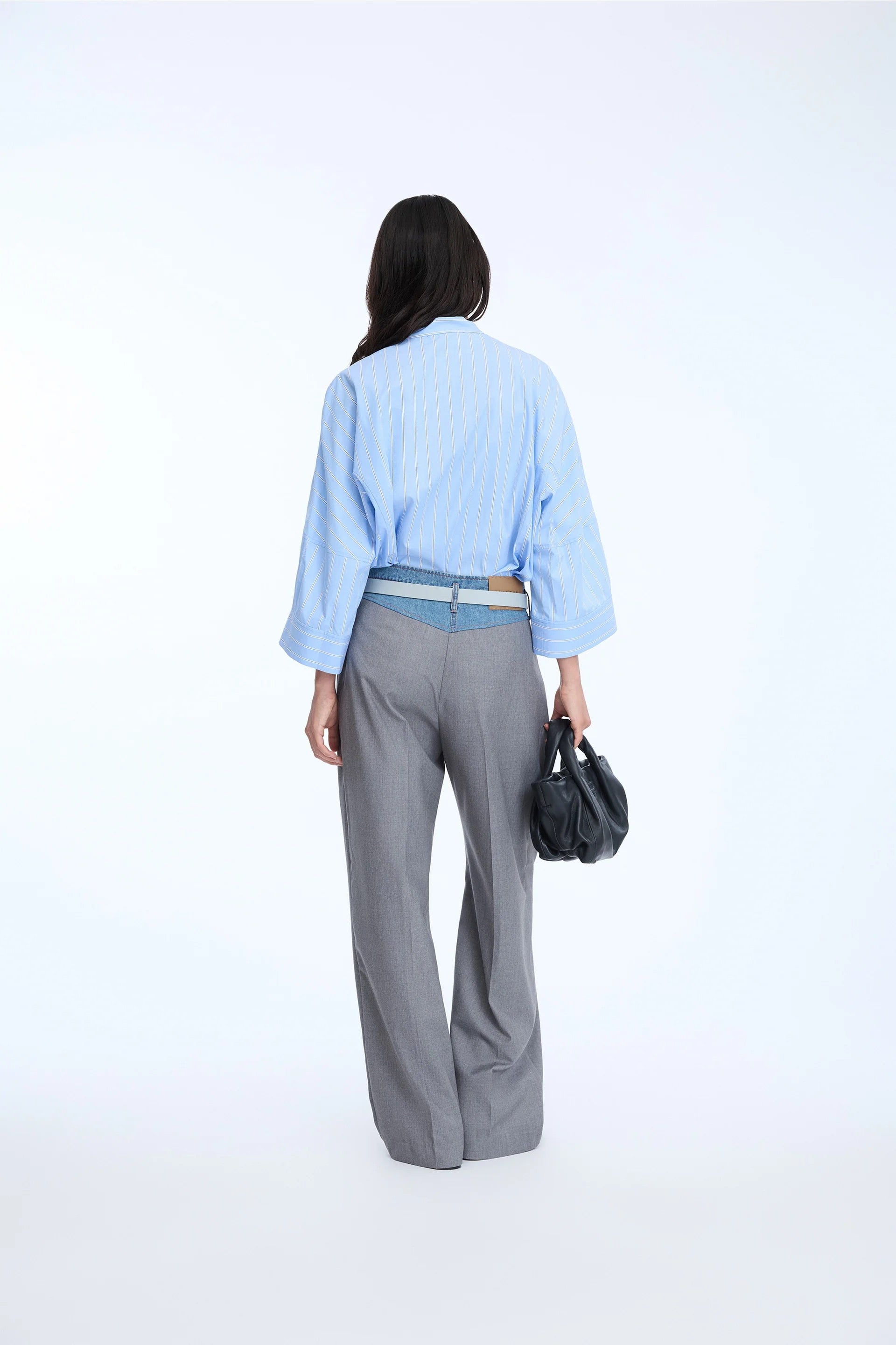 MUNTHE NEELA STRIPE BLOUSE