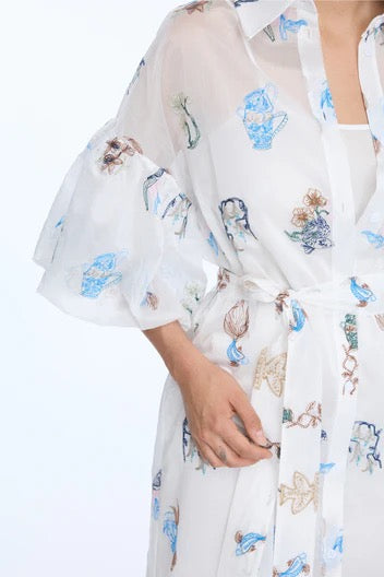 MUNTHE NALMETTO SHIRT DRESS