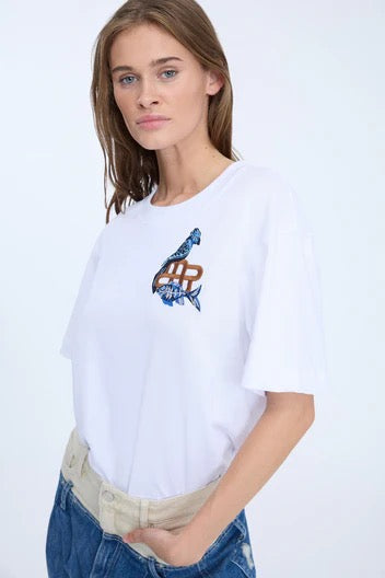 MUNTHE NURI WHITE TEE