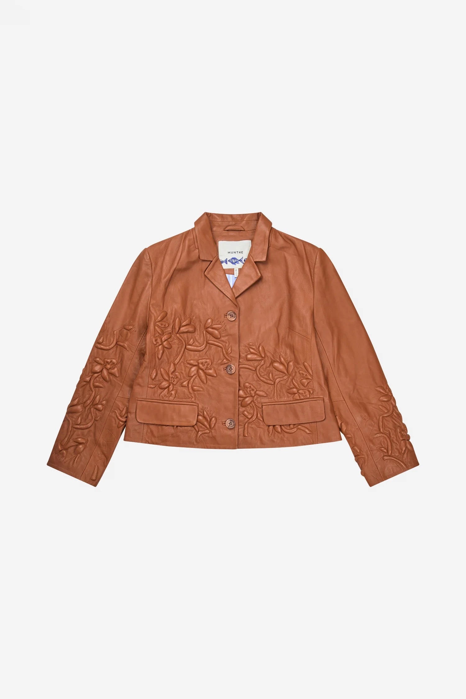 MUNTHE NOVALIE LEATHER JACKET