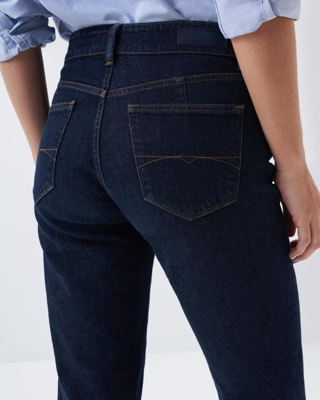 Cropped true slim jeans