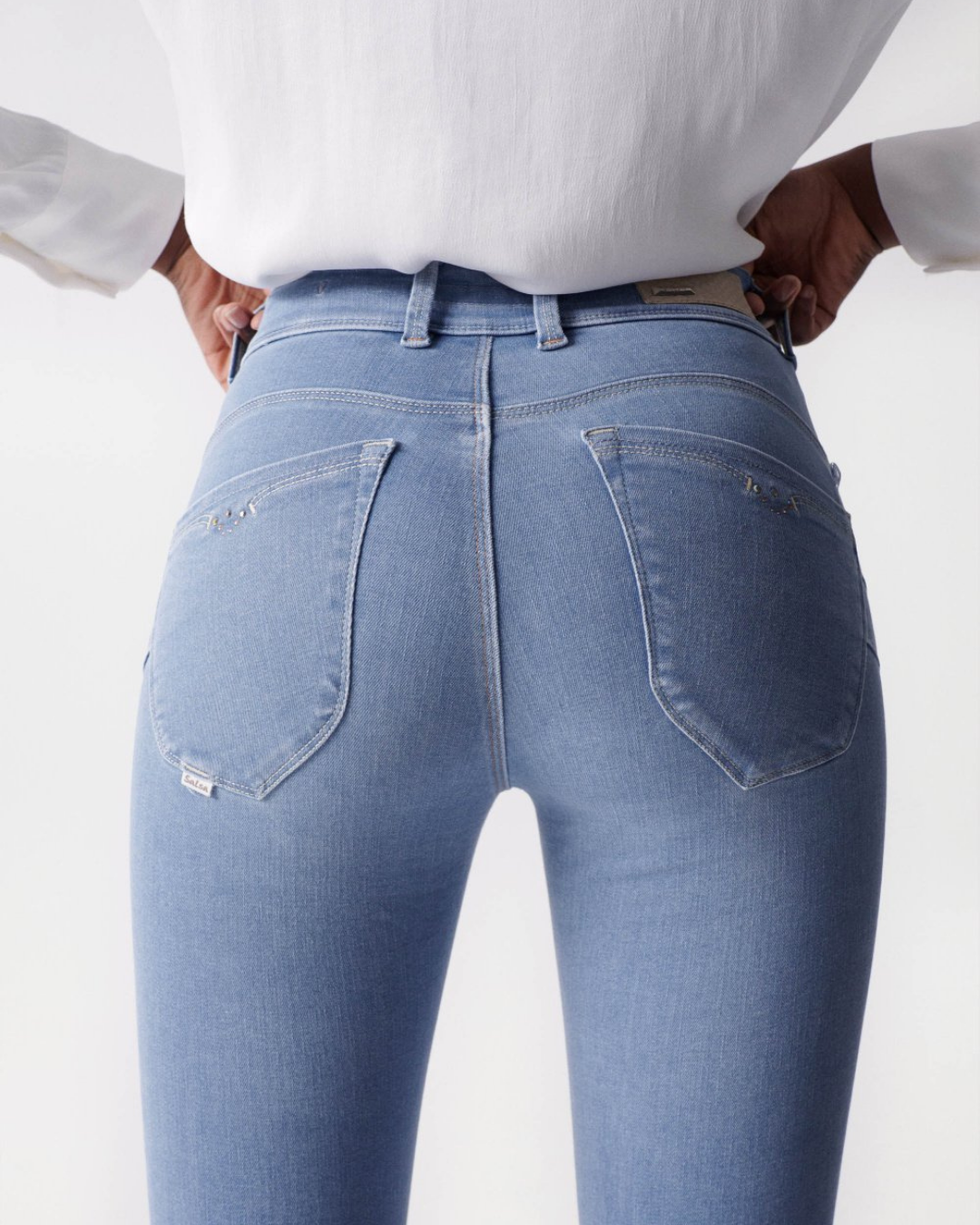 Push In Secret Jeans Cropped