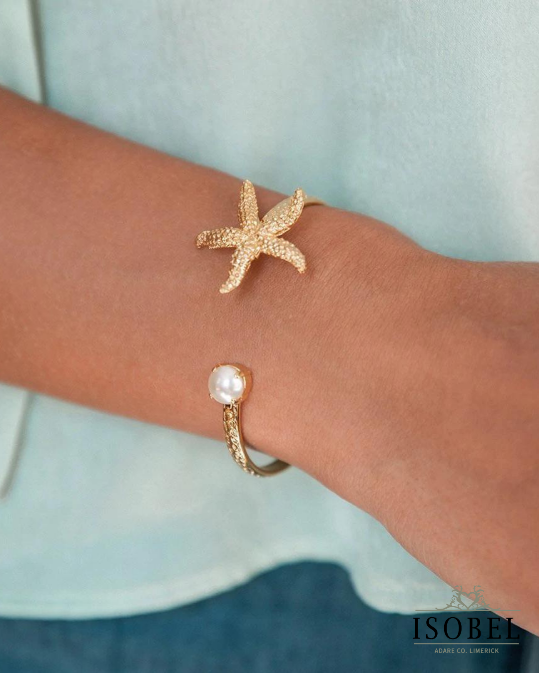 Sea Star Bracelet / Pearl, Worldwide nationwide shipping, Isobel.ie Irish Seller, Caroline Svedbom