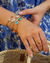 Mini Drop Bracelet / Light Turquoise
