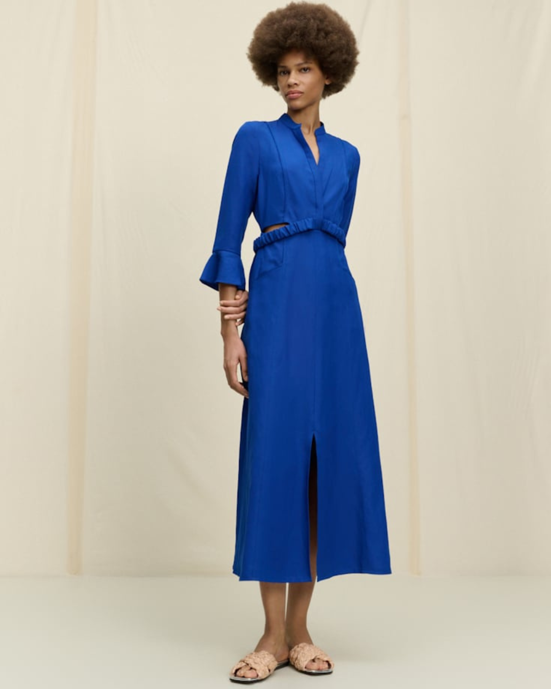 Summer Cruise Dress - royal blue