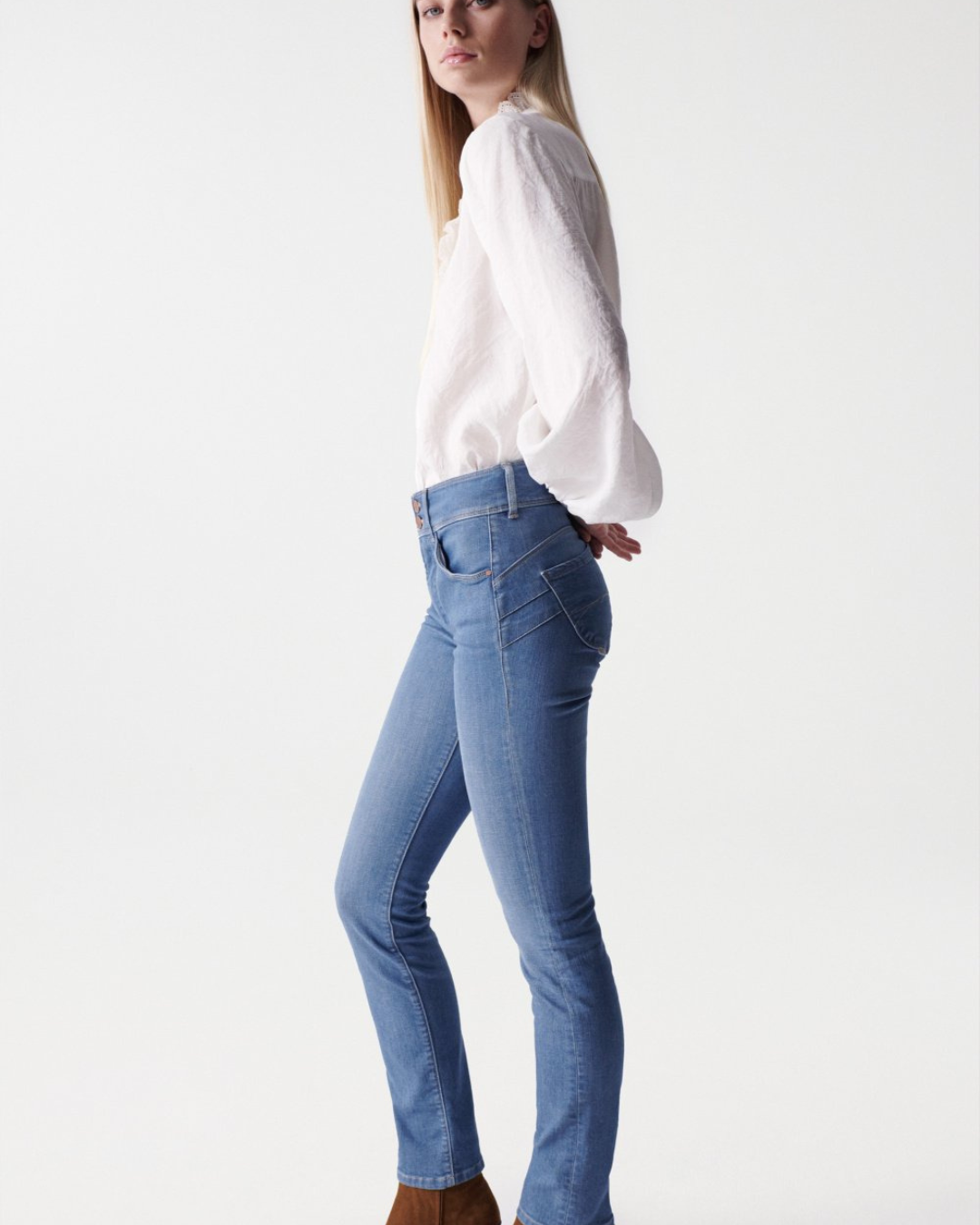 Slim Push In Secret Jeans