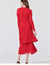 Virginia Ajore Knit Dress Scarlet