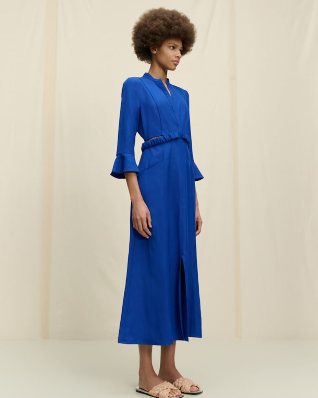 Summer Cruise Dress - royal blue