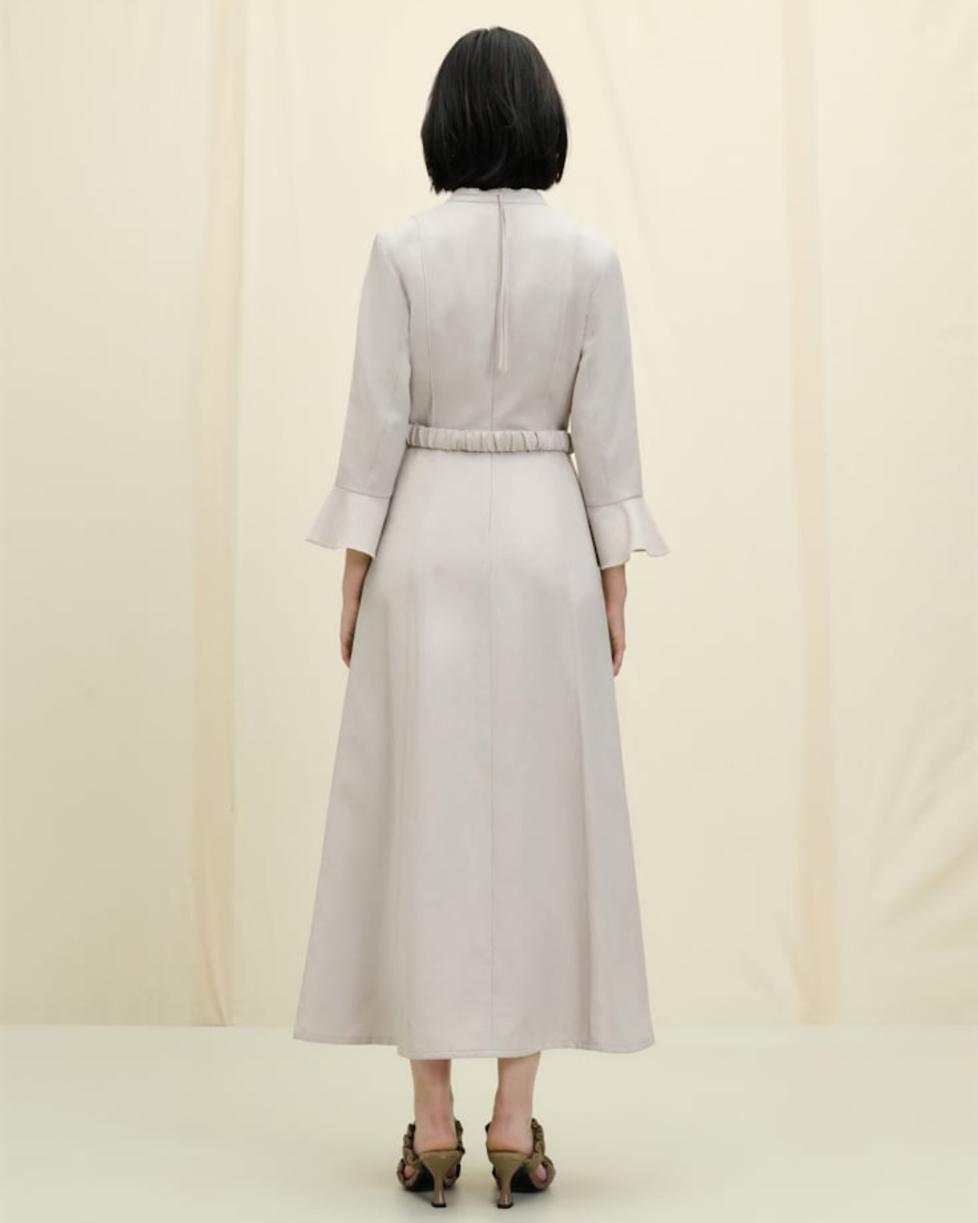 Summer Cruise Dress - soft beige