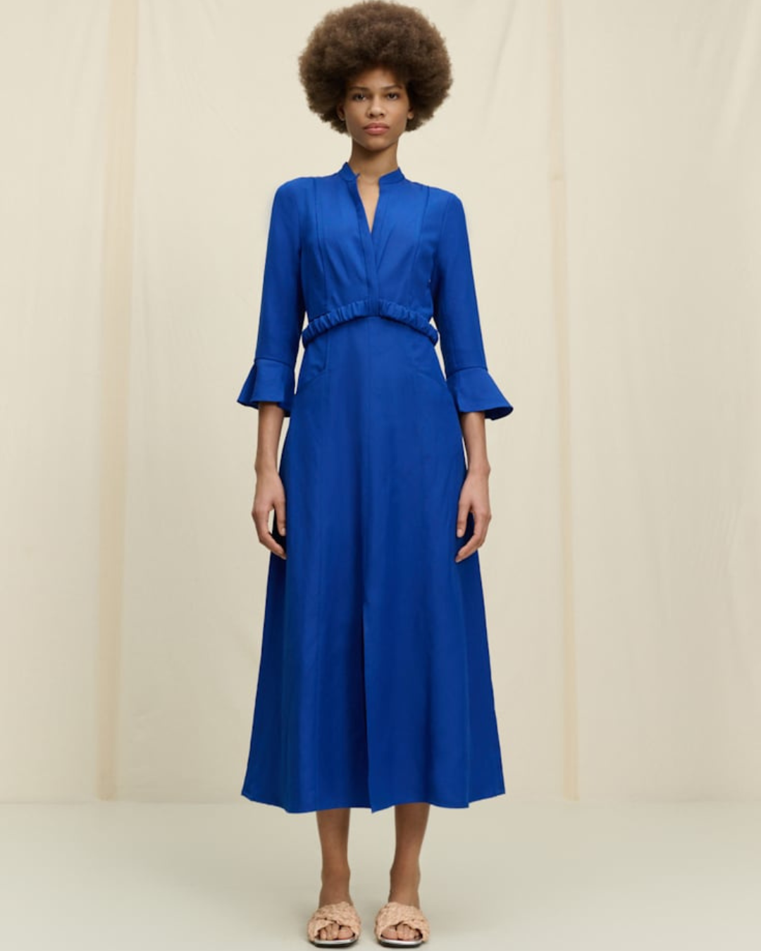 Summer Cruise Dress - royal blue